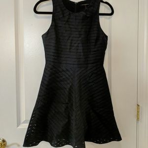 Navy sleeveless dress